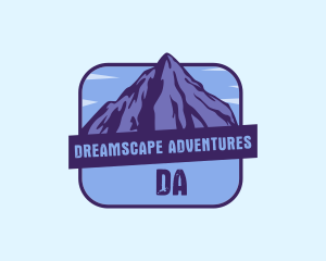 Adventure Mountain Peak logo design