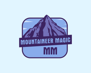 Adventure Mountain Peak logo design