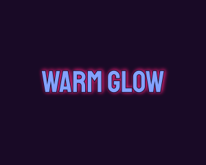 Glowing Disco Club logo design