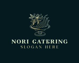 Wedding Catering Cake logo design