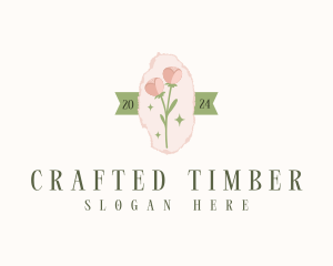 Botanical Flower Gardening logo design