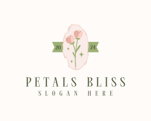 Botanical Flower Gardening logo design