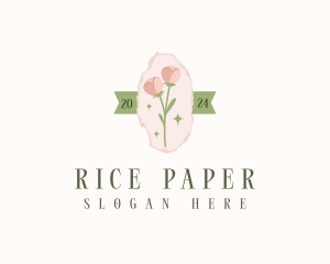 Botanical Flower Gardening logo design