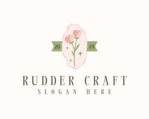 Botanical Flower Gardening logo design