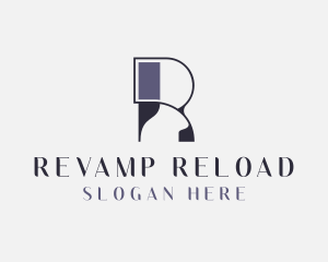 Upscale Hotel Boutique Letter R logo design