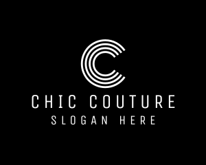 Tailoring Couture Boutique logo design