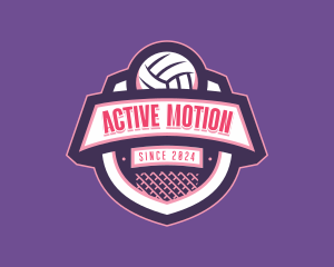Athletic Volleyball Team logo