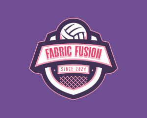 Athletic Volleyball Team logo design