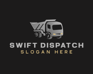 Industrial Dump Truck logo design