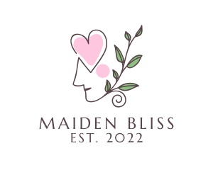 Maiden Heart Leaves logo