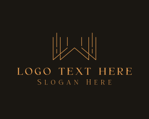 Elegant Deluxe Letter W  logo
