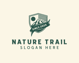 Adventure Mountain Hiker logo design