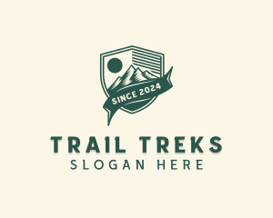 Adventure Mountain Hiker logo design