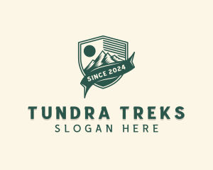 Adventure Mountain Hiker logo design