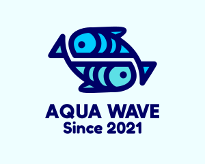 Marine Aquatic Fish  logo design