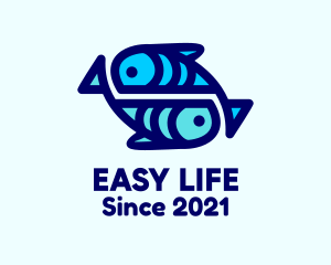 Marine Aquatic Fish  logo design