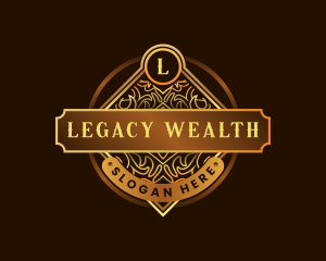 Luxury Royal Hotel logo design