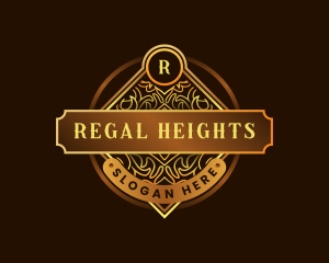 Luxury Royal Hotel logo design