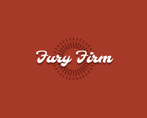 Retro Hippie Firm logo design