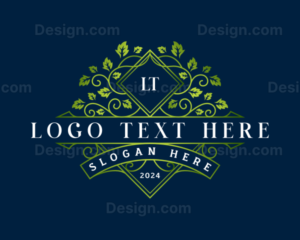 Elegant Leaf Garden Logo