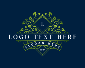 Elegant Leaf Garden Logo