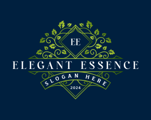 Elegant Leaf Garden logo design