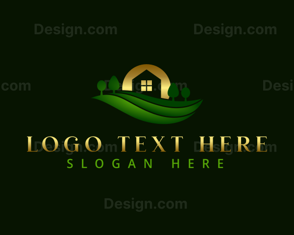 Garden Field Landscaping Logo