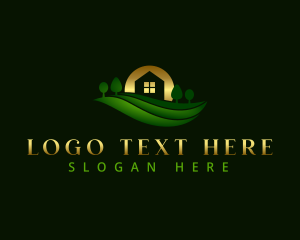 Garden Field Landscaping Logo