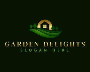 Garden Field Landscaping logo design