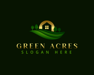 Garden Field Landscaping logo design