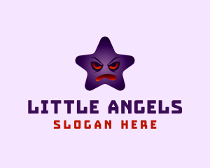 Angry Purple Star Logo