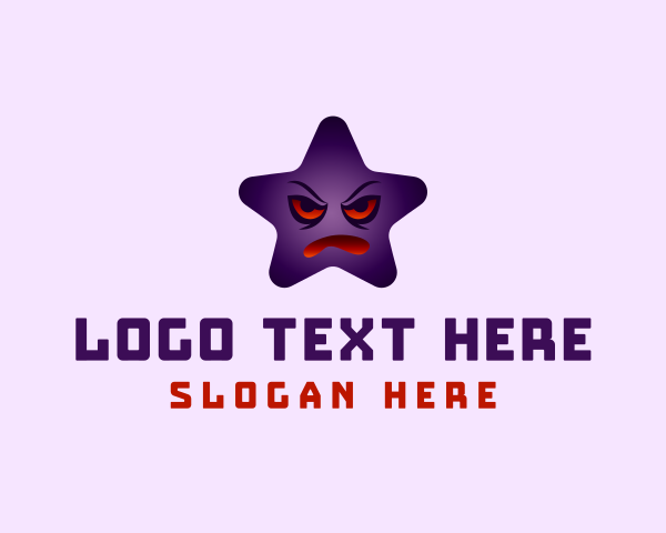 Angry Purple Star logo