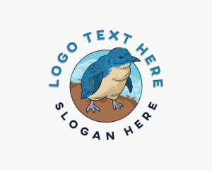 Little Penguin Bird logo