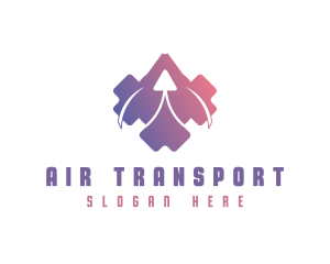 Arrow Courier Logistics logo design