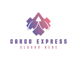 Arrow Courier Logistics logo design