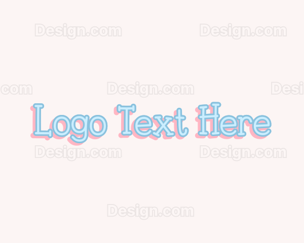 Sweet Kiddie Wordmark Logo