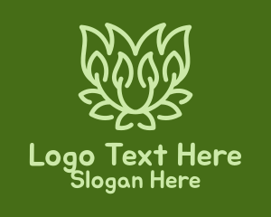 Green Bush Garden Logo