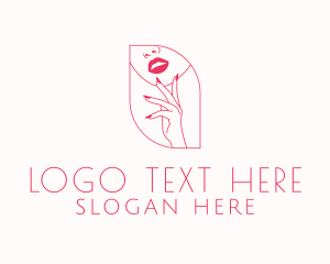 Woman Cosmetic Lips  logo