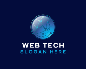 Globe Network Technology logo design