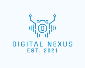 Digital Tech Camera logo design