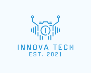 Digital Tech Camera logo design