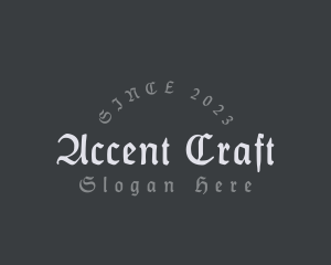 Gothic Craft Company logo design