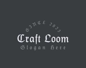 Gothic Craft Company logo design