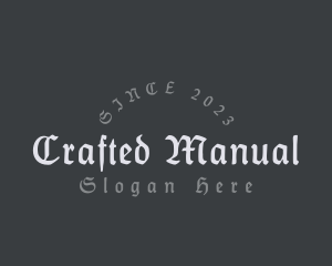 Gothic Craft Company logo design