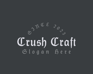 Gothic Craft Company logo design