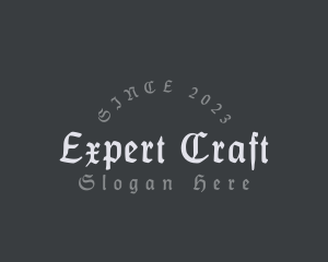 Gothic Craft Company logo design