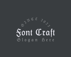 Gothic Craft Company logo design