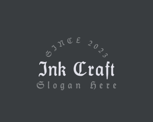 Gothic Craft Company logo design