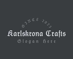 Gothic Craft Company logo design