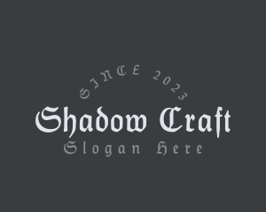 Gothic Craft Company logo design